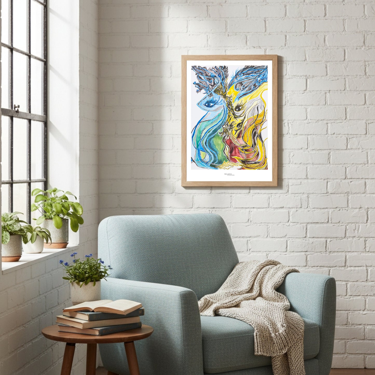 The Big Eyes - Print on Fine Art Paper