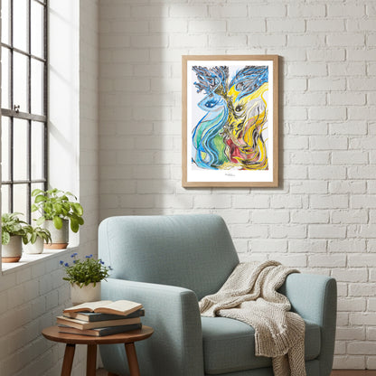 The Big Eyes - Print on Fine Art Paper