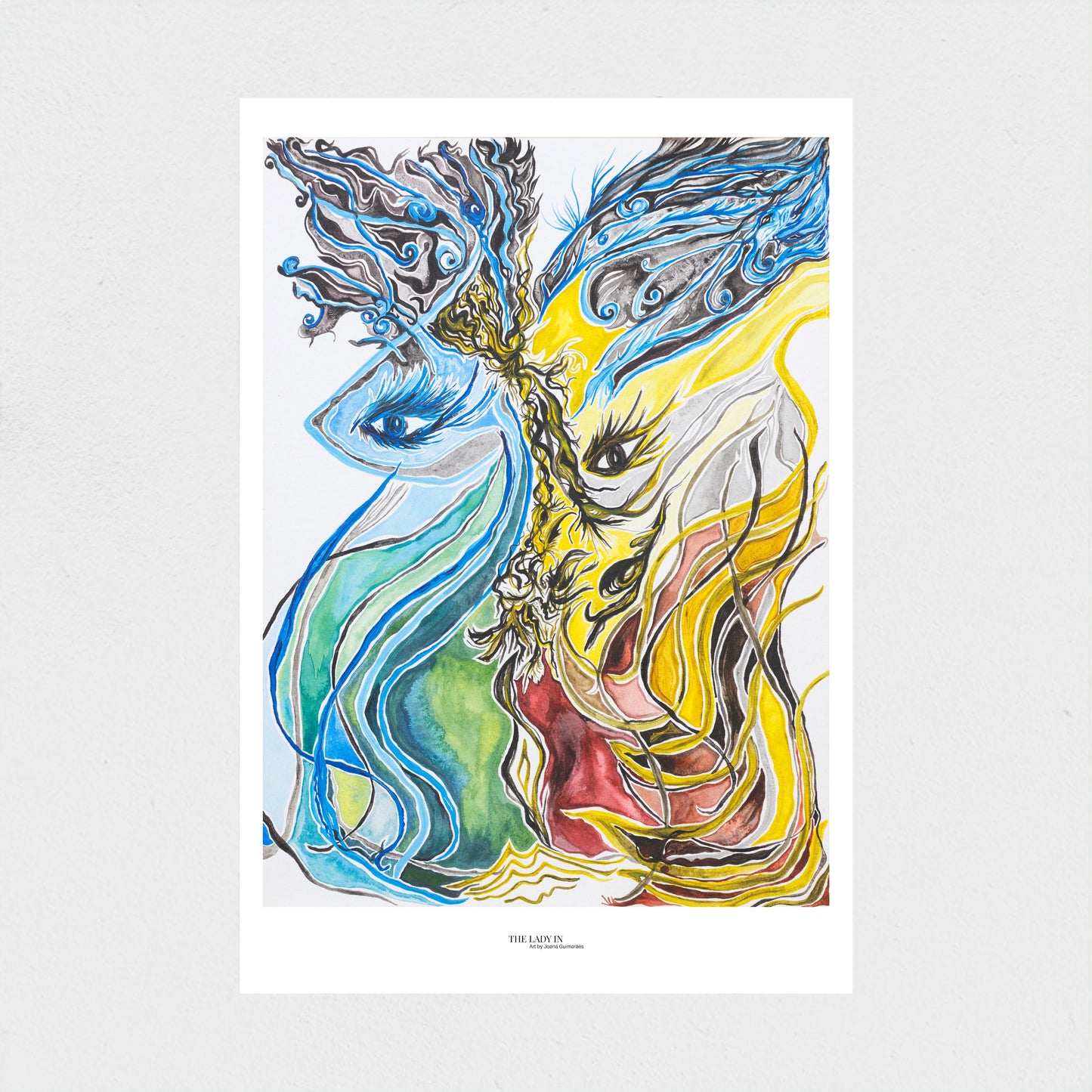 The Big Eyes - Print on Fine Art Paper