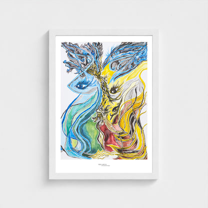 The Big Eyes - Print on Fine Art Paper