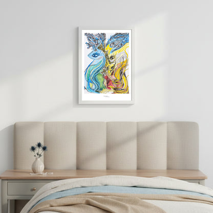 The Big Eyes - Print on Fine Art Paper